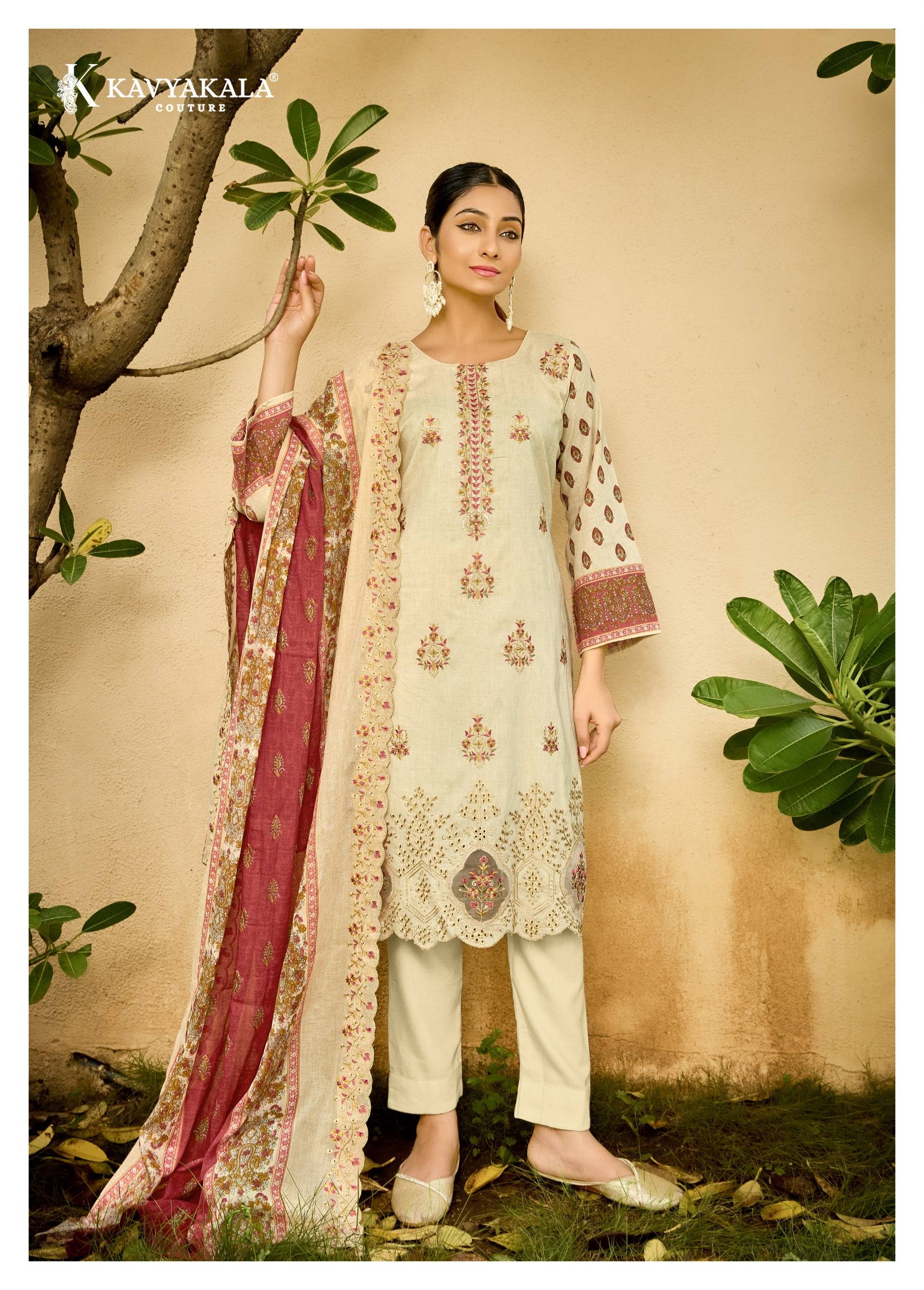 AAFREEN BY KAVYA‎‎ KALA 1001 To 1006 Series Beautiful Festive Suits Stylish Fancy Colorful Casual Wear & Ethnic Wear Lawn Cotton Print Dresses At Wholesale Price